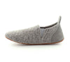 Bisgaard - Sailor Grey Wool Hjemmesko