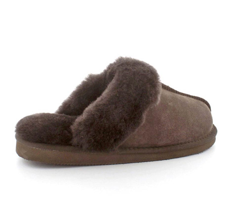 Woollies - Slip-On Dark Brown