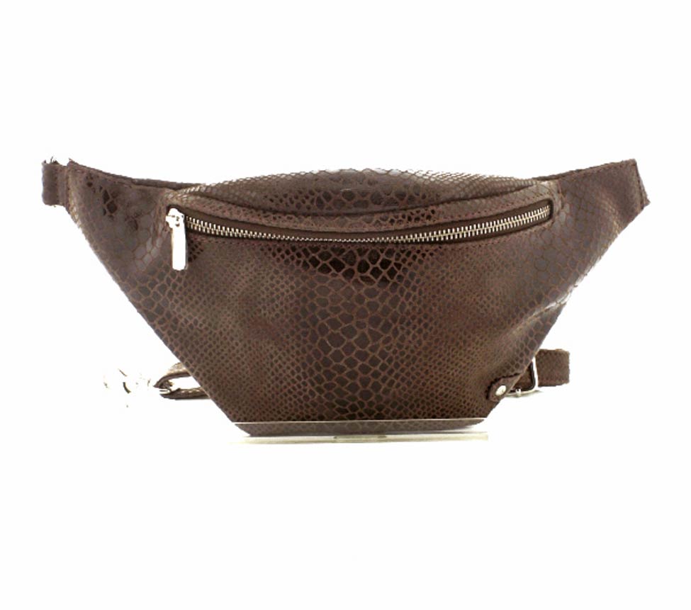 Depeche - Bumbag Brown Croco