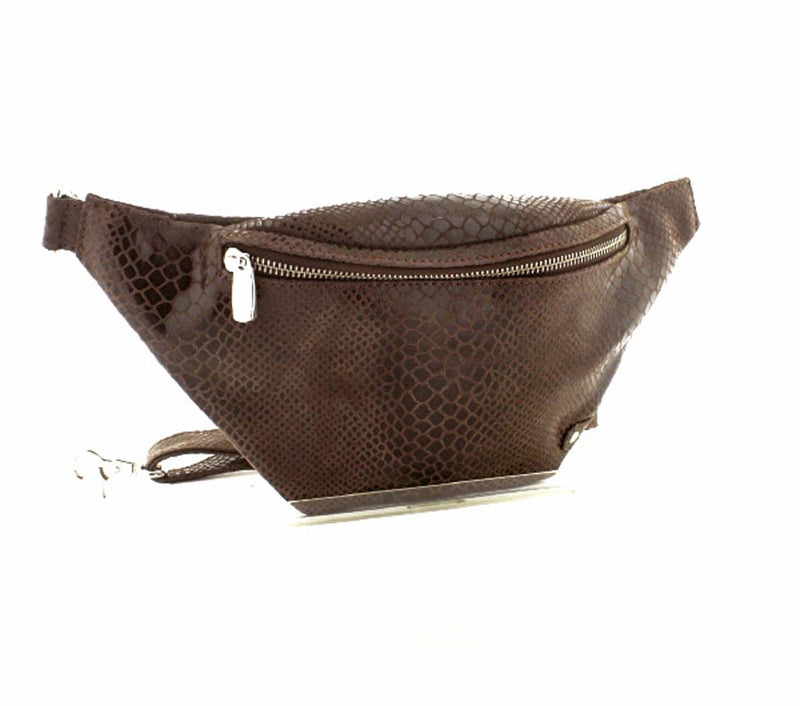 Depeche - Bumbag Brown Croco