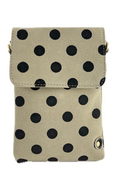 Mobile Bag Black Dots