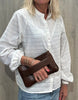 Fashion Favourites Clutch Cognac Croco