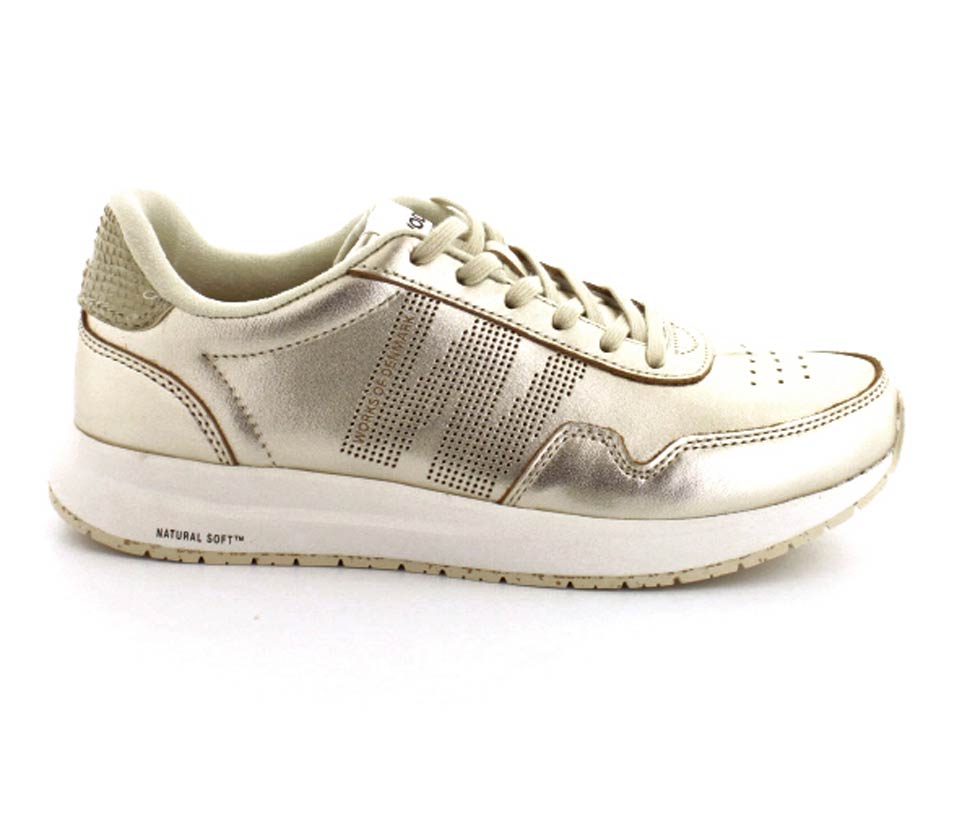 Woden - Nora Guld Sneakers