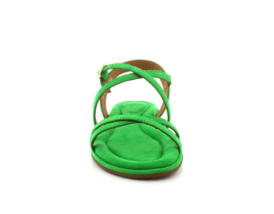 Kompatibel med forlænge gidsel Billi Bi: Grass Green Ruskinds Sandal – Skobox